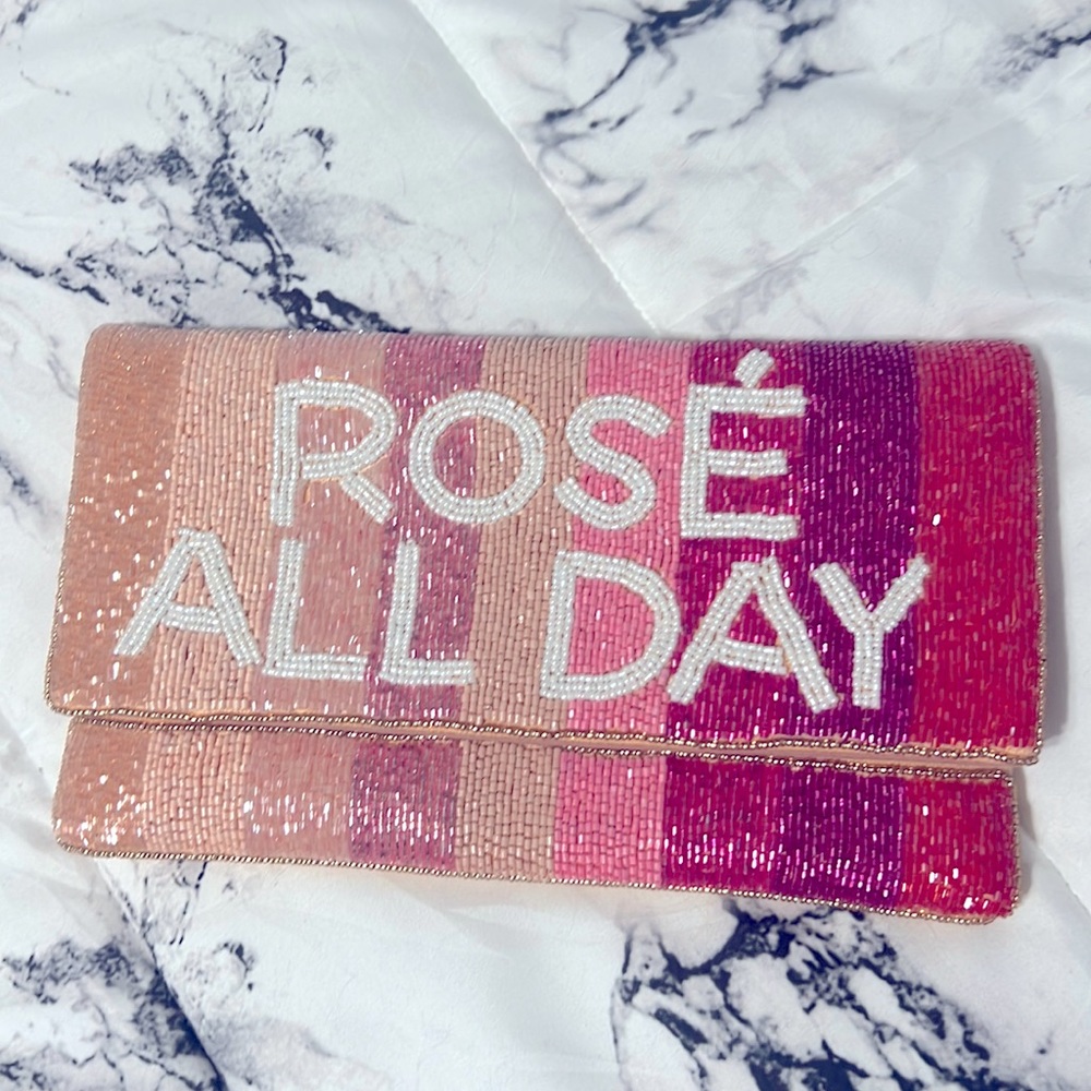 Rose all day clutch/crossbody